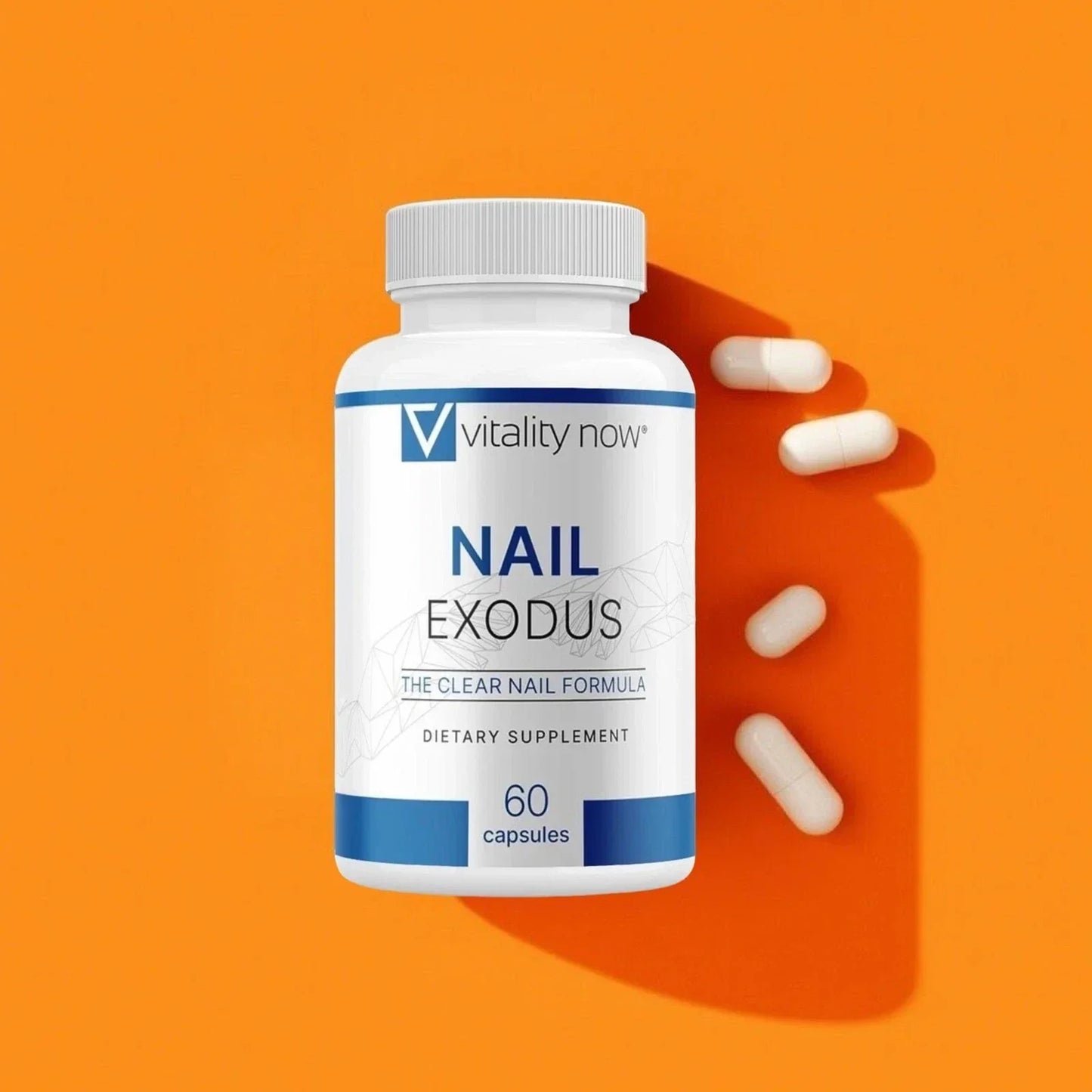Nail Exodus Capsules – Vitality Clear Nail Formula Nail Supplements Peaceful Pleasures Health and Wellness