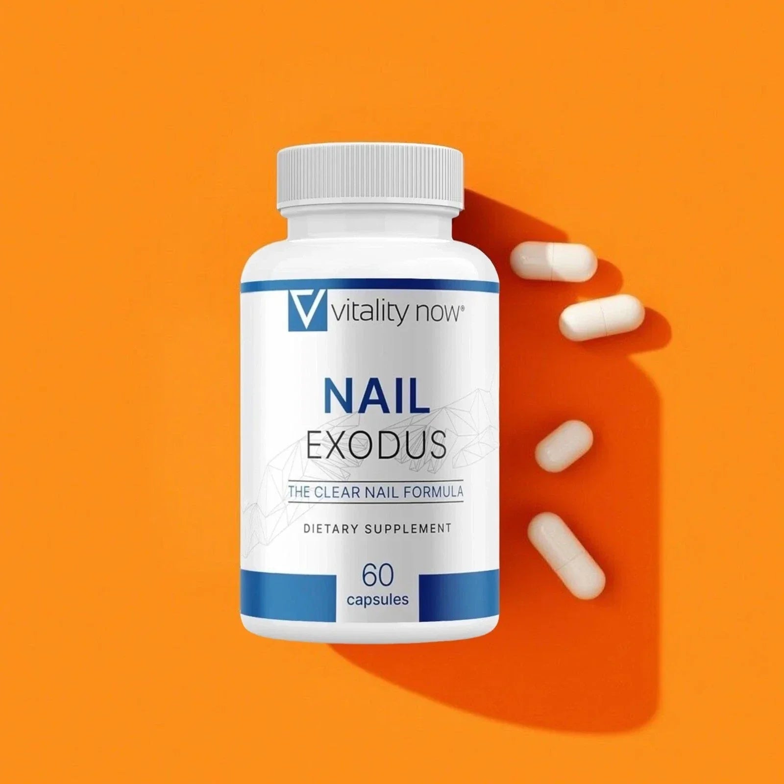 Nail Exodus Capsules – Vitality Clear Nail Formula Nail Supplements Peaceful Pleasures Health and Wellness