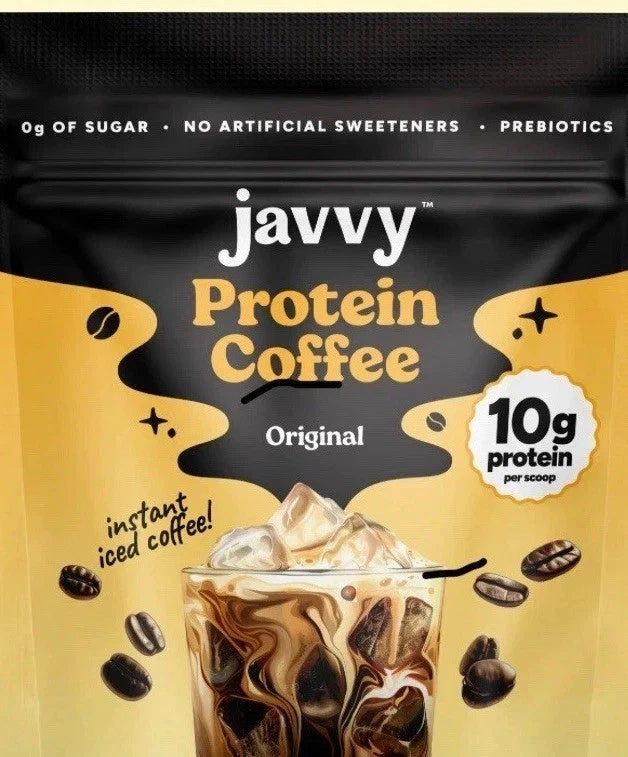 2 Pack! TWO Javvy Protein coffee Original 9oz 14 serv Ex 6/27