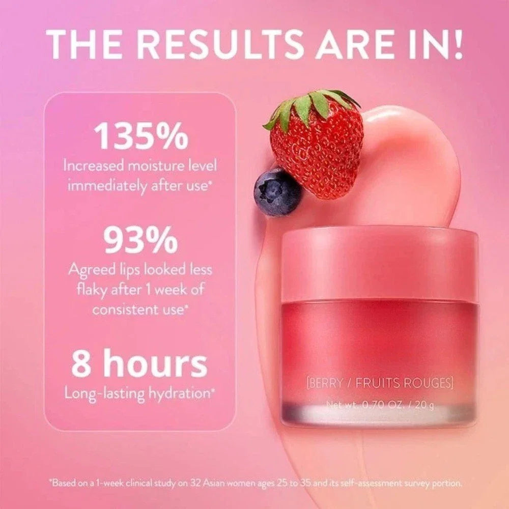 1 Lip Sleeping Mask Intense Hydration with Vitamin C,Berry,0.70 oz New magnus_market
