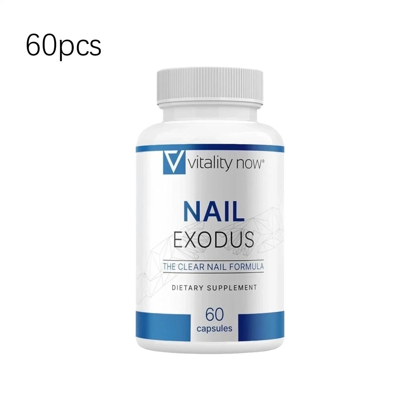 Nail Exodus Capsules – Vitality Clear Nail Formula Nail Supplements Peaceful Pleasures Health and Wellness