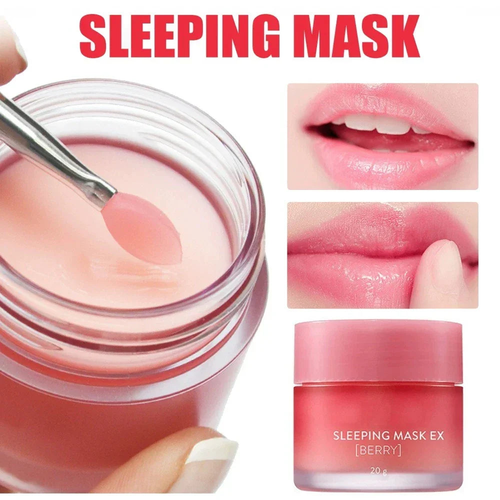 1 Lip Sleeping Mask Intense Hydration with Vitamin C,Berry,0.70 oz New magnus_market