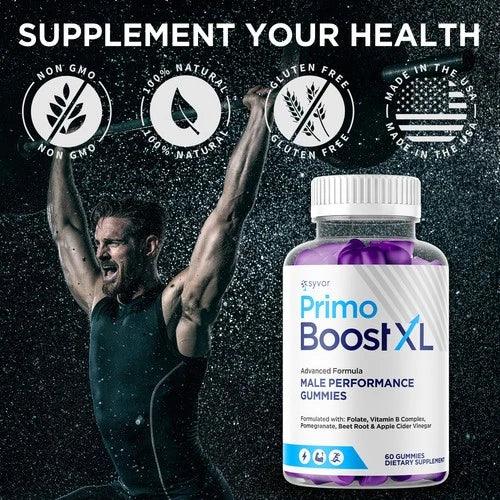 Primo Boost XL Gummies – Advanced Men's Wellness Formula Men's Health Supplements Peaceful Pleasures Health and Wellness