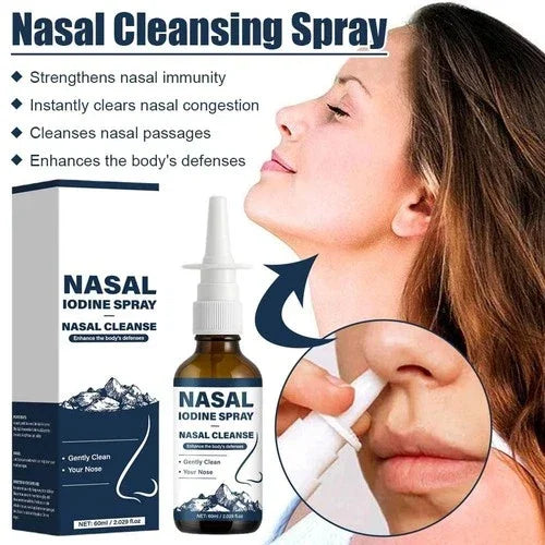 Iodine Nasal Spray – Nasal Cleanse & Refresh (60ml) magnus_market