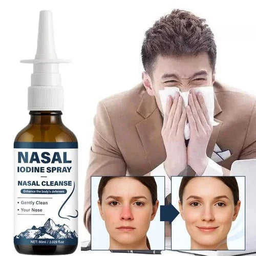 Iodine Nasal Spray – Nasal Cleanse & Refresh (60ml) magnus_market