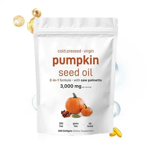 Aged Pumpkin Seed Oil 3000mg – 300 Softgels, Odorless magnus_market