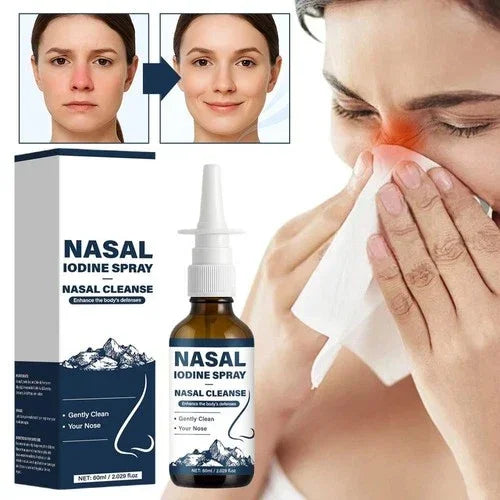 Iodine Nasal Spray – Nasal Cleanse & Refresh (60ml)
