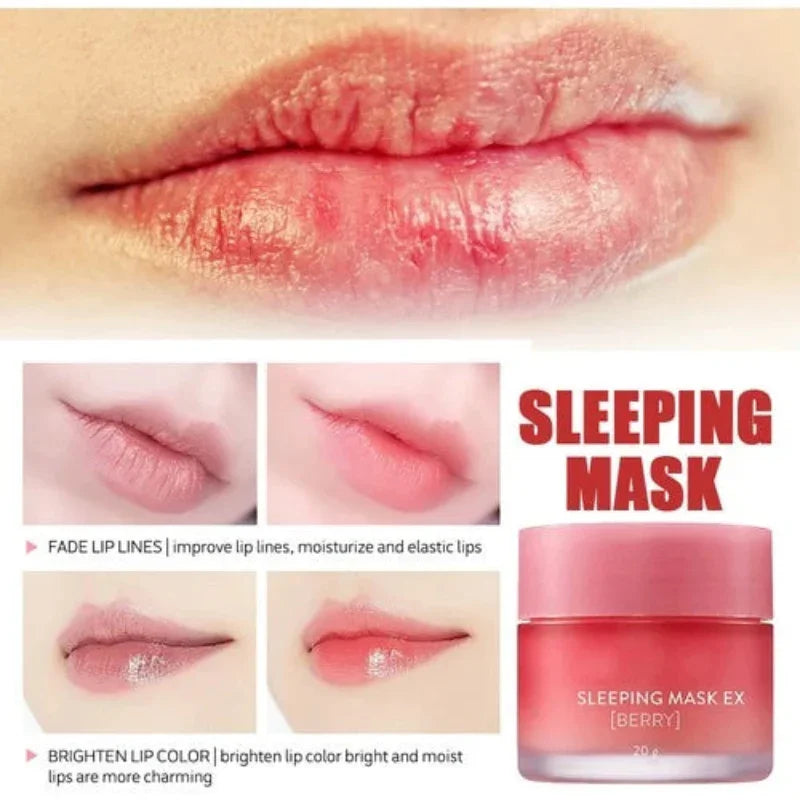 1 Lip Sleeping Mask Intense Hydration with Vitamin C,Berry,0.70 oz New magnus_market