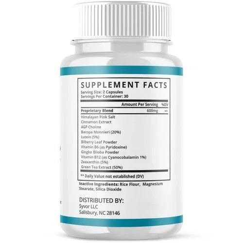 RetinaClear Eye Health Support Capsules with Lutein Eye Health Supplements Peaceful Pleasures Health and Wellness