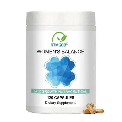 Women's Balance Hair Growth Supplements for Ages 45+ Hair Growth Supplements Peaceful Pleasures Health and Wellness