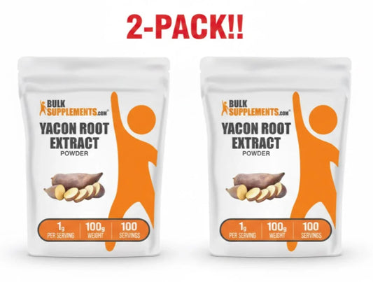 BulkSupplements Yacon Root Extract Powder - 2 Pack Peaceful Pleasures